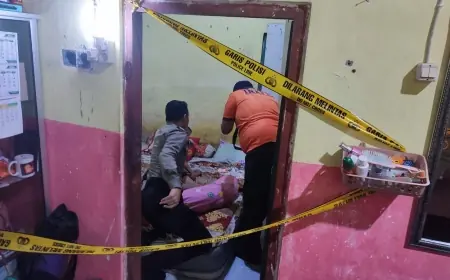 Pria di Jombang Ditemukan Tewas di Rumah Kontrakan, Sempat Keluhkan Sesak Dada