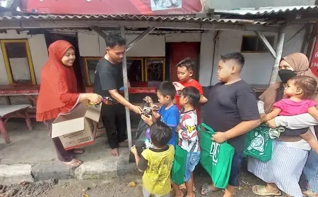 Tradisi Bibibi Meriahkan Malam ke-27 Ramadan, Anak-Anak Berburu Berkah di Kota Probolinggo
