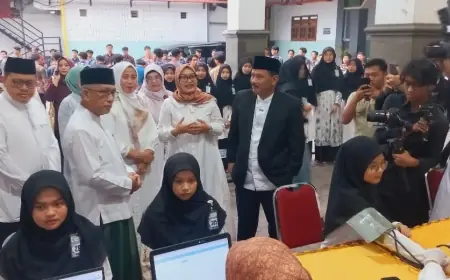 Safari Ramadan di Ponpes Al Ubaidah, Pemkab Nganjuk Perkuat Silaturahmi dengan Tokoh Agama
