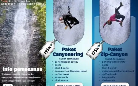 Destinasi Wisata Adrenaline hingga Kuliner Pesisir di Jember Bersiap Sambut Libur Lebaran