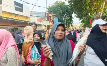 Tradisi Pasar Bandeng di Gresik Masih Lestari Sejak Era Sunan Giri