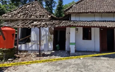 Polres Kediri Amankan 2 Orang Terkait Ledakan di Kandangan