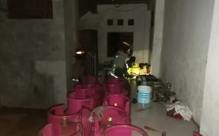 Puluhan Tabung LPG Meledak di Kontrakan Jombang, Tiga Orang Kritis, Diduga Gudang Ilegal?