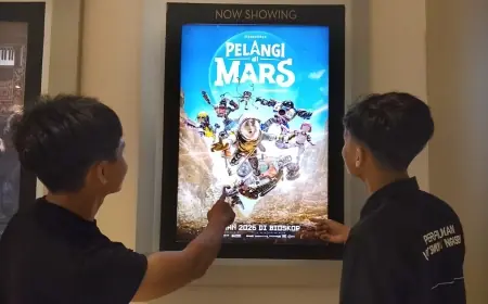 Pelangi di Mars, Menjelajahi Tiap Sudut Planet Merah dengan Visual Indah
