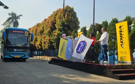 Adira Finance Lepas Ratusan Peserta Mudik Gratis KURMA 2026