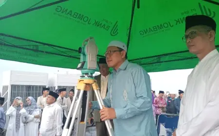 Pantau Hilal di Jombang Tidak Terlihat, Hasil Sidang Isbat Jadi Penentu