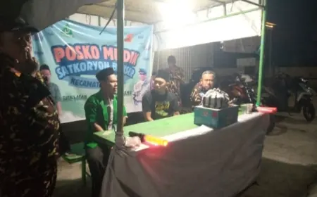 GP Ansor Jombang Siagakan 18 Posko Mudik Lebaran