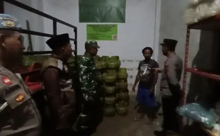 Polres Probolinggo Perketat Pengawasan Stok LPG Jelang Idulfitri 1447 H