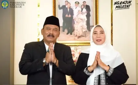 Pesan Idulfitri Bupati Nganjuk: Saatnya Kembali Bersih dan Pererat Kebersamaan