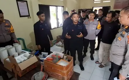 Polres Tulungagung Amankan Ratusan Petasan dan Bahan Peledak Selama Ramadan, Mayoritas Pelaku Anak-anak
