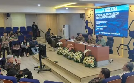 Ancaman Deindustrialisasi Menguat, ITS Tawarkan Resep Revitalisasi Manufaktur