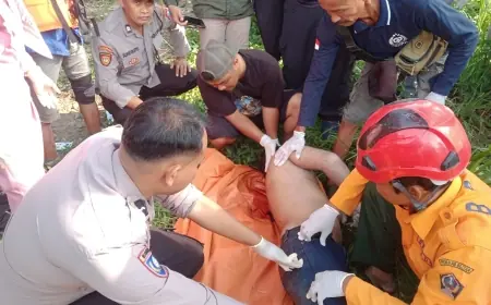 Penemuan Jenazah Pria di Sungai Brantas Gegerkan Warga Binangun Blitar