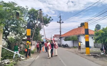 Jaga Keawetan Jalan, Pemkab Probolinggo Pasang Portal di 8 Ruas