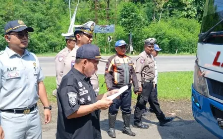 Ramp Check Arus Balik, Dishub Probolinggo Pastikan Angkutan Umum Laik Jalan