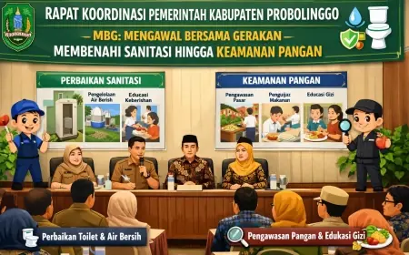 Pemkab Probolinggo Benahi MBG, Sanitasi dan Keamanan Pangan Jadi Sorotan Utama
