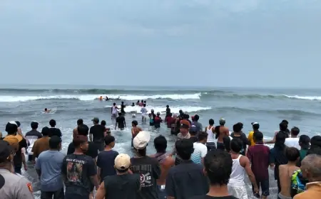 Wisatawan Asal Kencong Tewas Tergulung Ombak di Pantai Paseban Jember