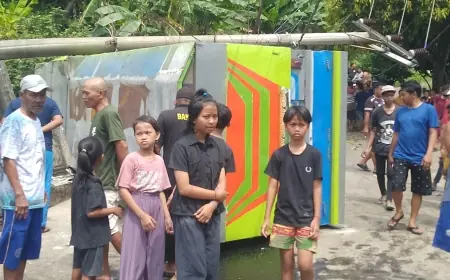 Niat Halalbihalal Berujung Maut, Kereta Kelinci Kecelakaan di Tanjakan Mojokerto, Satu Orang Tewas