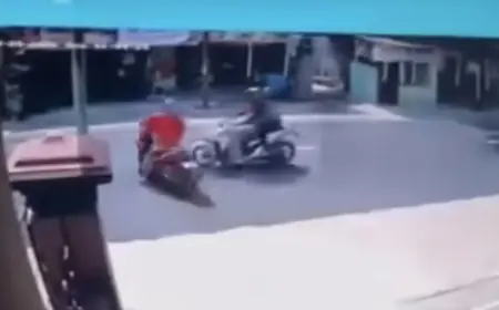Dua Motor Tabrakan akibat Kurang Waspada saat Menyeberang di Sumbergempol, Satu Orang Meninggal Dunia