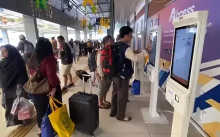 Arus Balik Lebaran Masih Tinggi, 13.490 Penumpang Padati Stasiun Pasar Turi