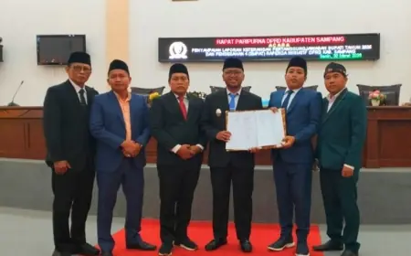 DPRD Sampang Sahkan Empat Raperda Inisiatif, Perkuat Layanan Publik dan Ekonomi Desa