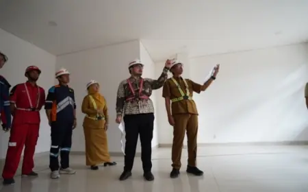 Pembangunan Kembali Gedung Pemkab Kediri Capai 68 Persen, Mas Dhito Tegaskan Hal Ini