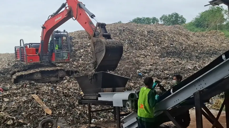 TPST Gresik Ubah Sampah Menjadi Bahan Bakar Alternatif Industri RDF