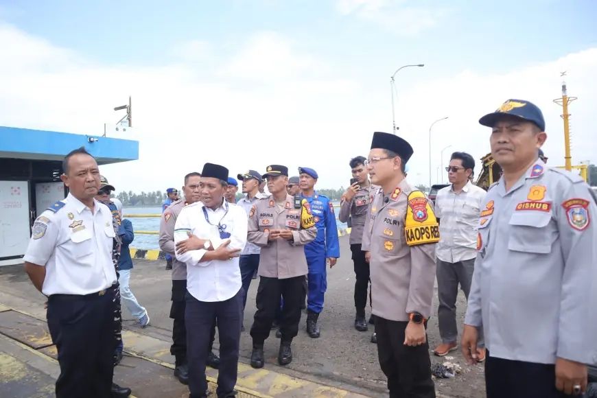 Antisipasi Kedatangan 10 Ribu Pemudik,  Polres Tambah Pospam Di Pelabuhan Jangkar