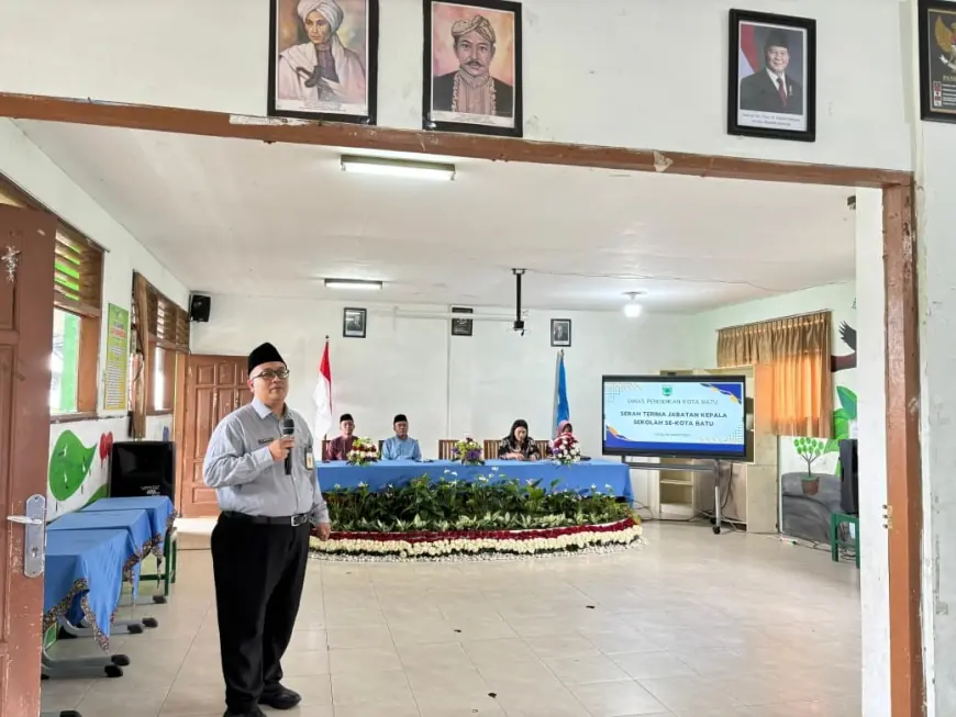 Kekosongan Kepala Sekolah di Kota Batu Terisi, 31 Pejabat Resmi Sertijab