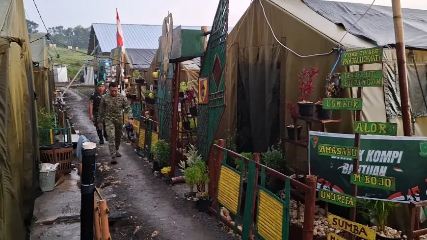 Mengenal Yonif TP 886 Panjalu Jayati di Tulungagung, dari Tenda Sementara hingga Program Ketahanan Pangan