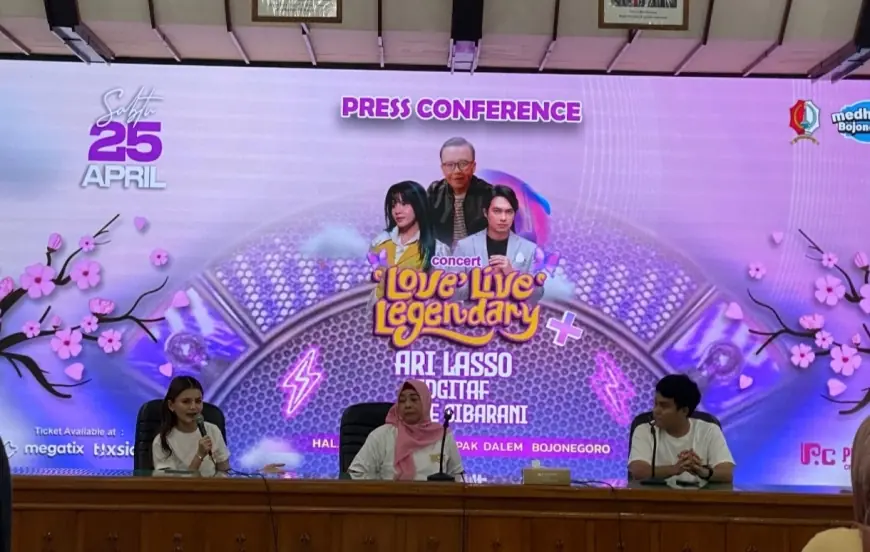 Ari Lasso hingga Idgitaf Siap Meriahkan Konser Love Live Legendary di Bojonegoro