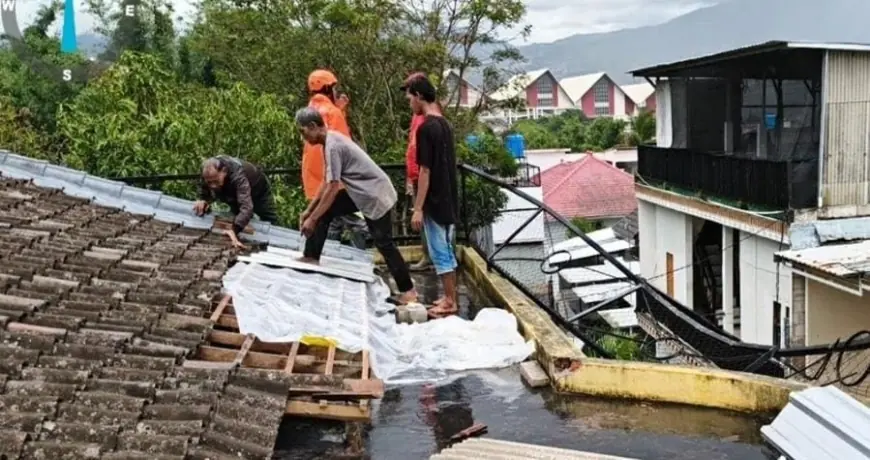 Cuaca Ekstrem Rusak Rumah dan Bangunan di Sembilan Wilayah Kota Batu
