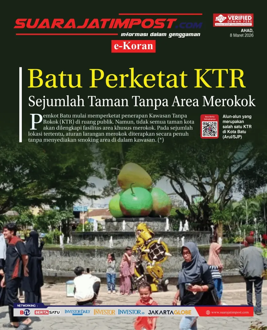 e-Koran, Edisi Ahad, 8 Maret 2026