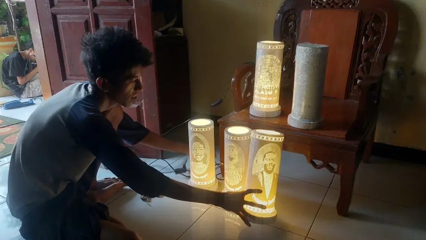 Berkah Ramadhan, Lampu Hias Pipa PVC Asal Probolinggo Tembus Pasar Mancanegara