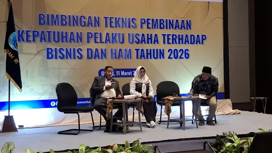 Gunakan Aplikasi PRISMA, Puluhan Pengusaha Gresik Dibina Kemenham Mitigasi Konflik HAM