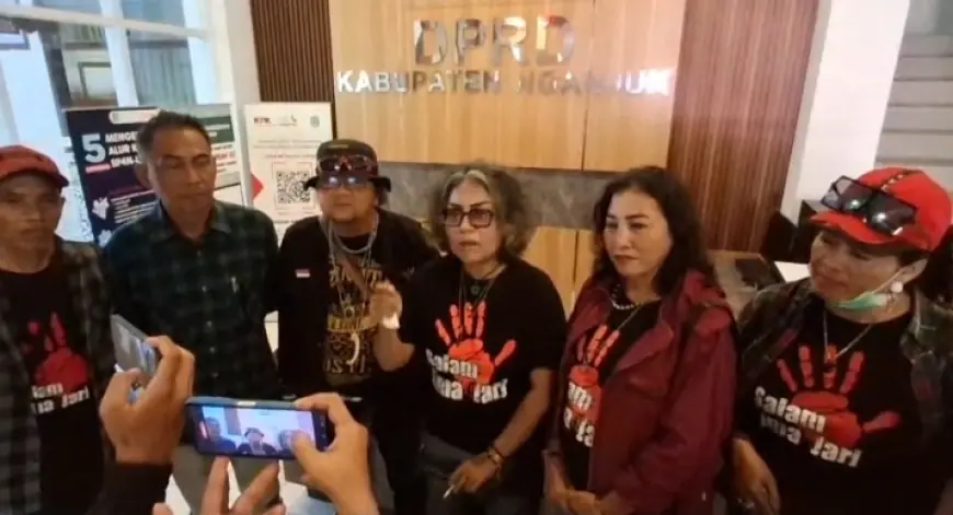 Gabungan LSM Luruk DPRD Nganjuk, Suarakan Dugaan Pungli di SMK Negeri