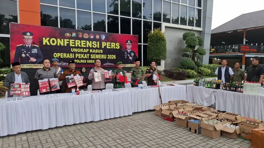 Ramadan 2026: Polres Gresik Gulung 85 Tersangka Kasus Premanisme Hingga Jual Beli Bubuk Petasan
