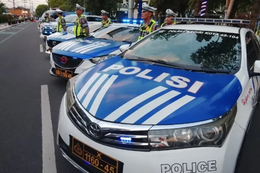 Polres Kediri Kota Siagakan 1.000 Personel dan Pos Pengamanan Jelang Lebaran 2026