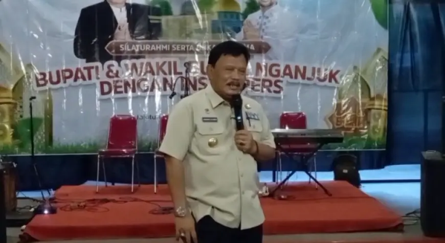 Bupati Nganjuk Gelar Buka Bersama Insan Pers di Edu Park Jolotundo