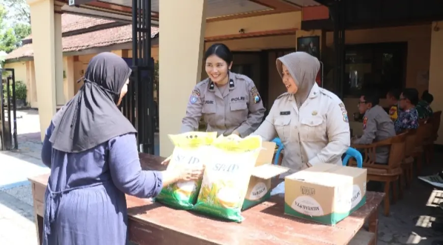 Polisi di Nganjuk Turun Tangan Atasi Lonjakan Harga Sembako