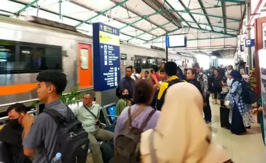 Tiga Hari Angkutan Lebaran, 27.811 Penumpang Tiba di Wilayah Daop 7 Madiun