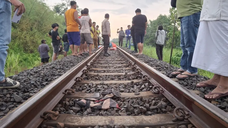 Pria Tanpa Identitas Ditemukan Meninggal di Rel Kereta Api Tulungagung