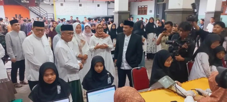 Safari Ramadan di Ponpes Al Ubaidah, Pemkab Nganjuk Perkuat Silaturahmi dengan Tokoh Agama
