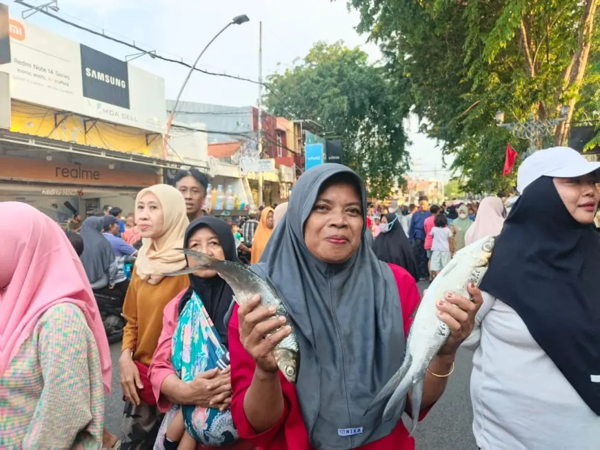 Tradisi Pasar Bandeng di Gresik Masih Lestari Sejak Era Sunan Giri