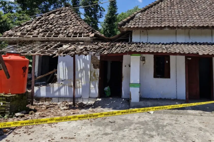 Polres Kediri Amankan 2 Orang Terkait Ledakan di Kandangan