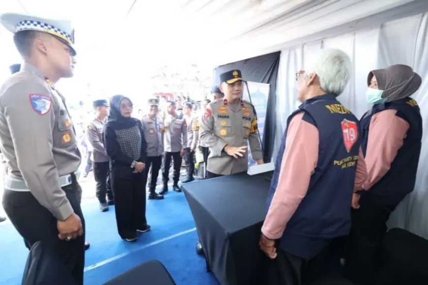 Wakapolda Jatim Tinjau Jalur Bangjuri, Pastikan Operasi Ketupat Semeru Berjalan Optimal