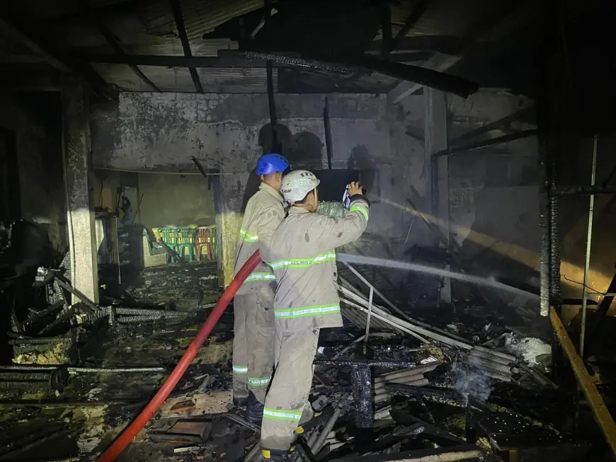 Konflik Rumah Tangga Berujung Petaka, Lansia di Blitar Nekat Bakar Toko Sendiri