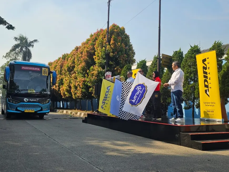 Adira Finance Lepas Ratusan Peserta Mudik Gratis KURMA 2026