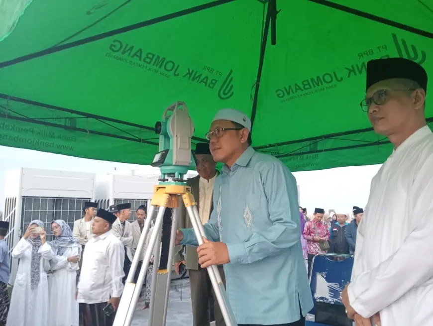 Pantau Hilal di Jombang Tidak Terlihat, Hasil Sidang Isbat Jadi Penentu