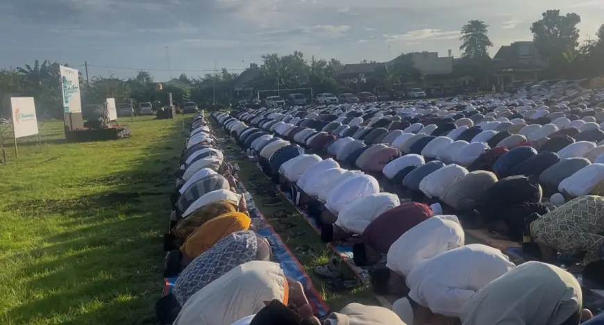 Khutbah Idulfitri 1447 H, Muhammadiyah Jombang Serukan Jihad Ekologi di Tengah Ancaman Bencana