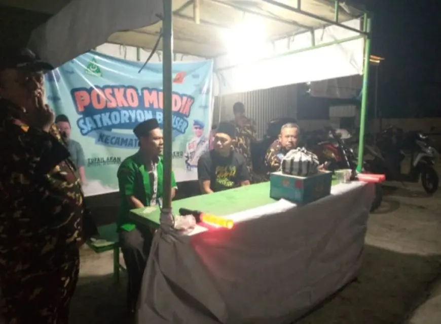 GP Ansor Jombang Siagakan 18 Posko Mudik Lebaran